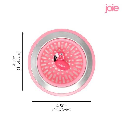 Joie Flamingo Kitchen Sink Strainer Basket, Drain Cover, Pink, 1 Count - Image 5
