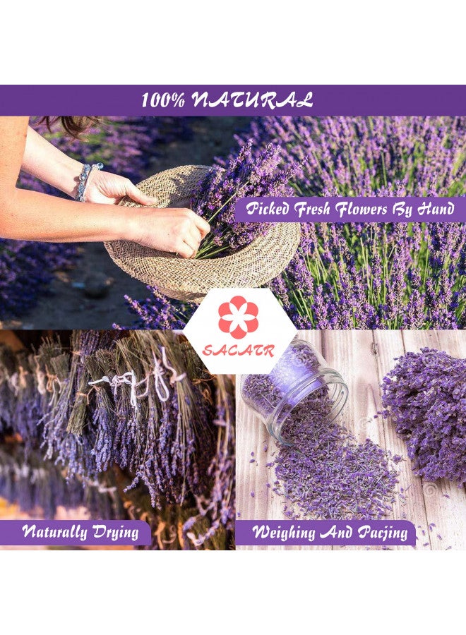 SACATR 30 Bags Dried Flowers,100% Natural Dried Flowers Herbs Kit for Soap Making, DIY Candle Making,Bath - Include Rose Petals,Lavender,Don't Forget Me,Lilium,Jasmine,Rosebudsand More - Image 3
