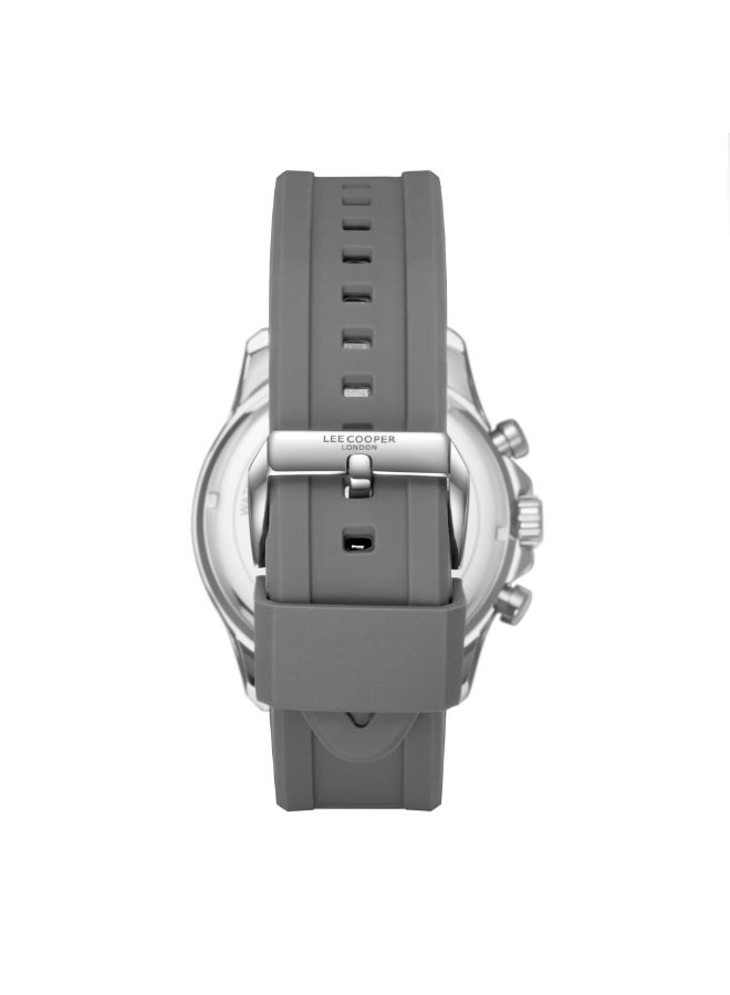 Lee Cooper Men's Silicone Multi Function Watch LC08170.366 - 44 mm - Image 4