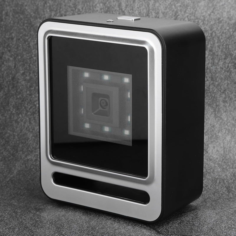 Silver Desktop Barcode Scanner for Library Warehouse and Supermarket - Image 3
