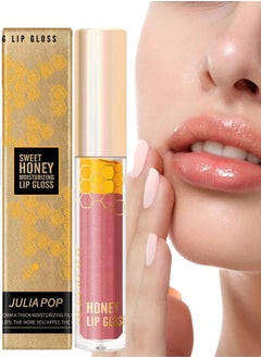 Sweet Honey Moisturizing Lip Gloss High Shine Hydrating Transparent with Honey Lip Moisturizing Treatment Nourishing Lip Gloss Non Sticky Lip Care Long Lasting Shiny Texture Lip Care Oil #04 - pzsku/Z1A9C29C379040A4C7867Z/45/_/1695720448/6cd99577-c1b0-4157-8994-c43878587266