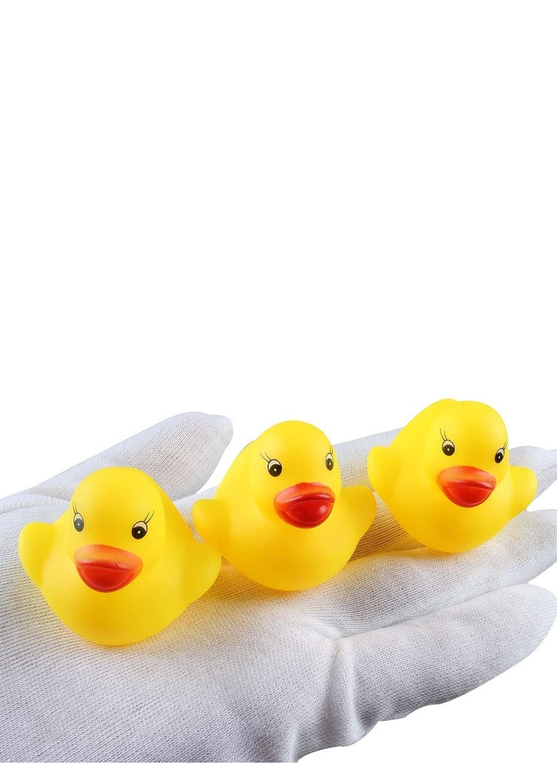 Generic - Rubber Ducky Bath Toy Set – Kids Bath Toys Yellow Rubber Ducks – Pack of 60 Ducks - Image 1