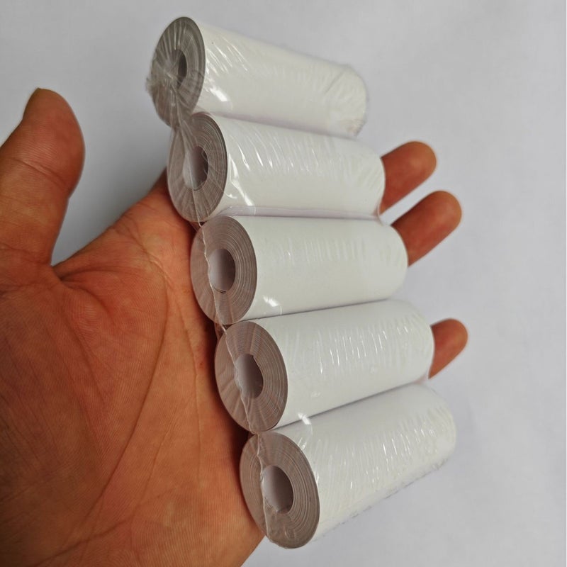 Mini Printer Thermal Paper 57*25Mm Sticker Color Paper Cash Register Receipt Paper Label Printing Paper - Image 3