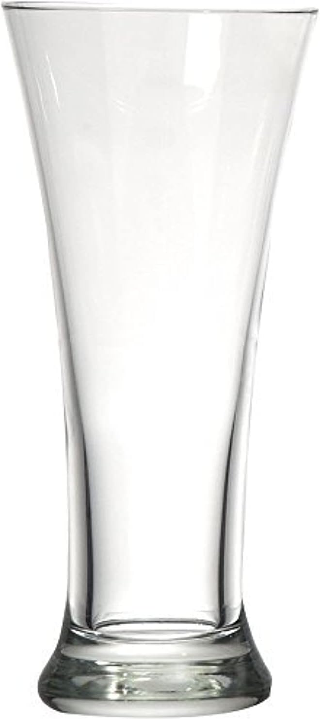 Circleware Quench Beer Drinking Glasses Set of 4 Home  Kitchen Entertainment Dinnerware Highball Glassware for Water Wine Juice and Best Bar Liquor Dining Decor Beverage 118 oz Clear - Image 1