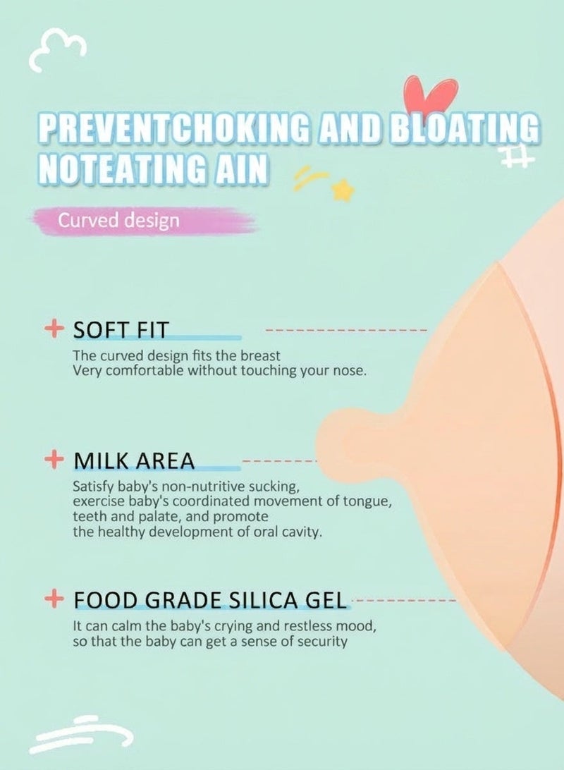 Baby Little Luxuries Nipple Shields for Breastfeeding, 20MM Soft Silicone Guards for Latch Issues, Flat & Inverted Nipples, BPA-Free,  Reusable  2 Count - Image 5
