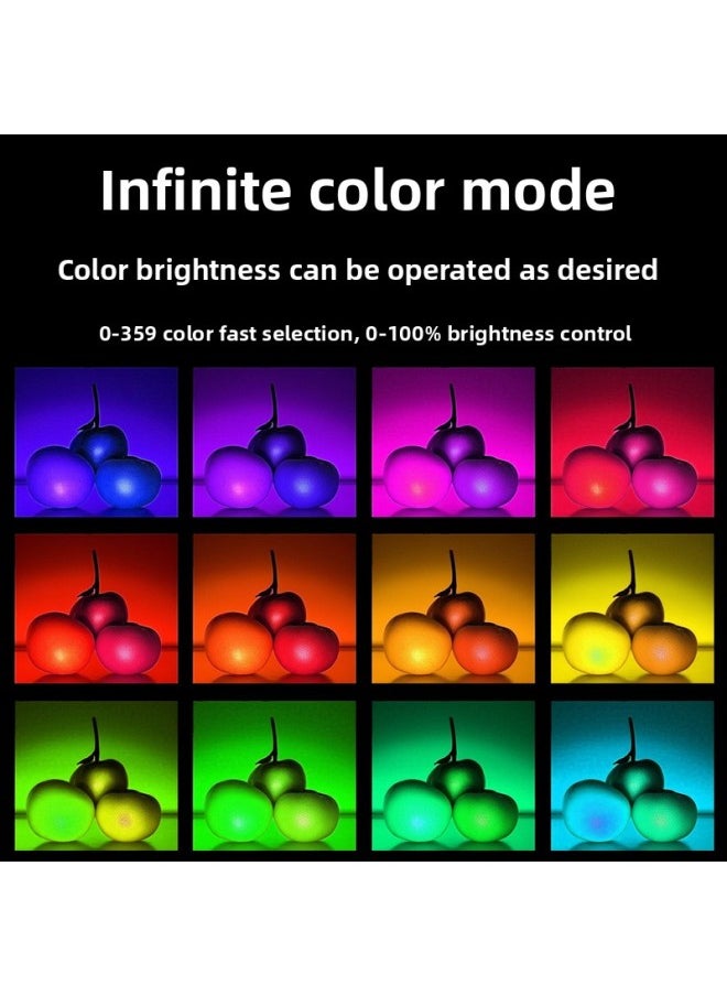 General - Led Light Self-timer Fill Light RGB Fill Light Shooting Special Mini Portable Atmosphere Mobile Phone Light-Specifications:Infinite Fill Light - Image 1