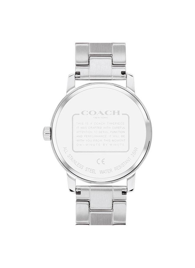 COACH - ساعات جراند ساعة يد نسائية من الستانلس ستيل - 14503940 - Image 1