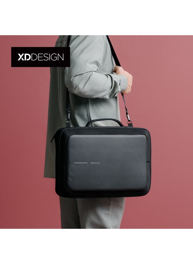Xddesign Aisidi Men's Briefcase Backpack Women's Business Convertible Shoulder Anti-theft Bag Black