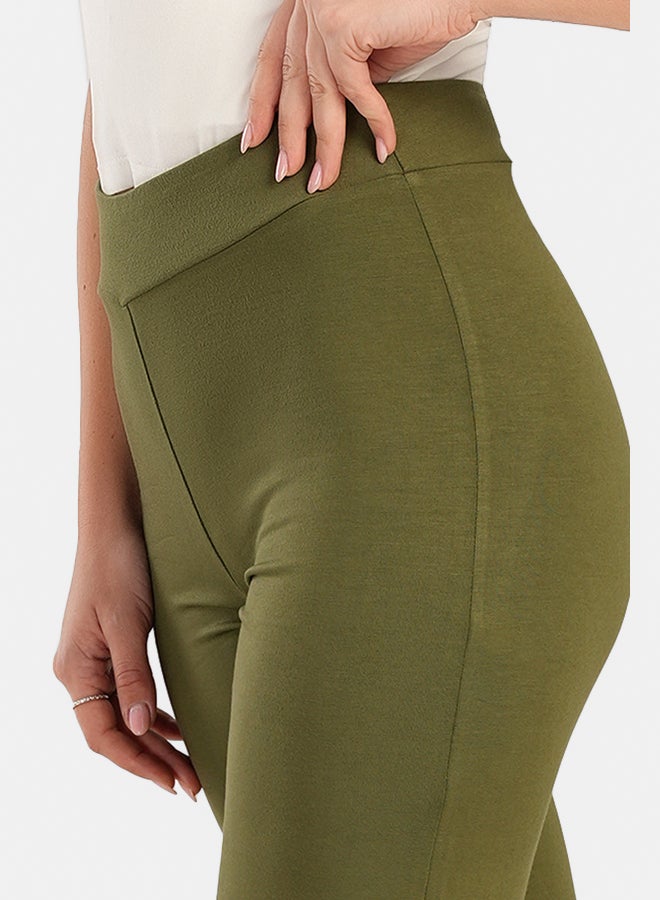 Carina Straight Cut Solid Pants - Image 3