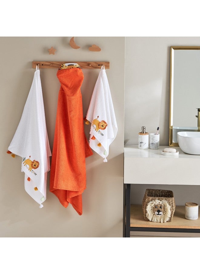 Home Box Grace Adventurer Leo Turkish Cotton Kids Hand Towel 50 x 80 cm  - Image 4