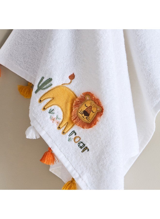 Home Box Grace Adventurer Leo Turkish Cotton Kids Hand Towel 50 x 80 cm  - Image 3