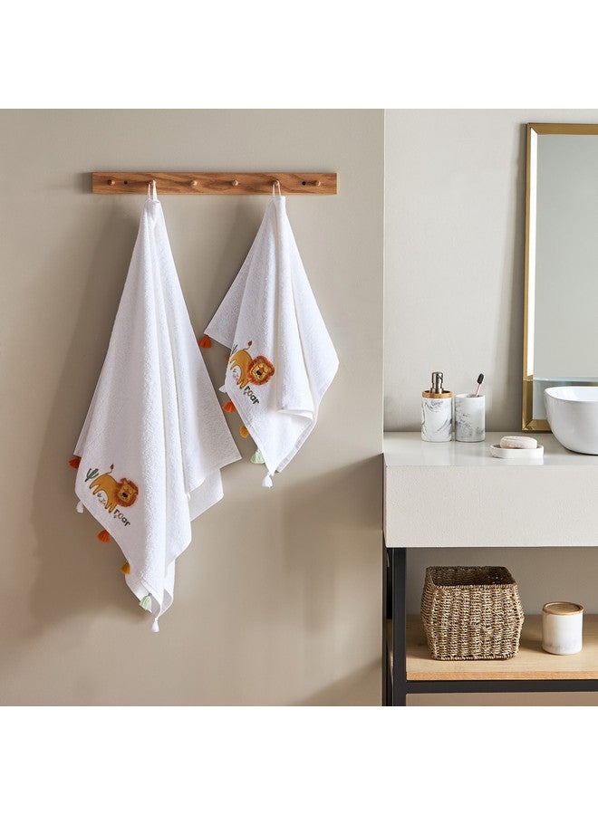 Home Box Grace Adventurer Leo Turkish Cotton Kids Hand Towel 50 x 80 cm  - Image 5