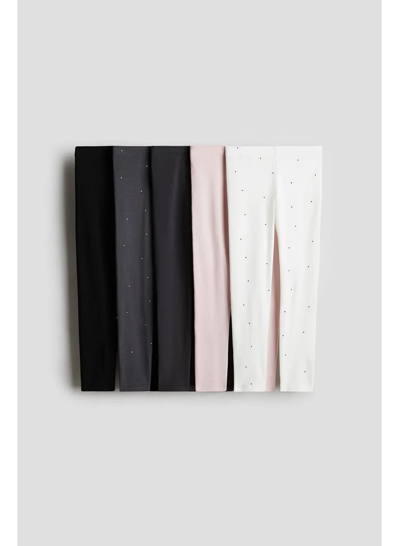 اتش اند ام 5-pack jersey leggings