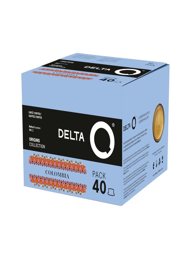 Delta Q Colombia Espresso Pods for Delta Q machines - Intensity 8, Floral & Chocolate Notes, XL Pack - 40 Coffee Capsules - Image 3