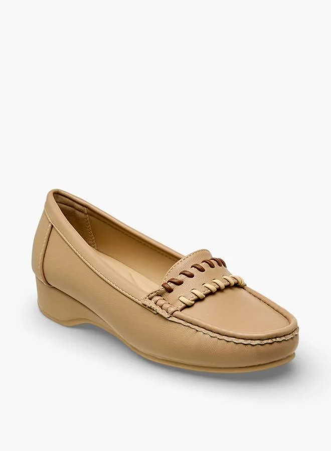 Flora Bella By Shoexpress Flora Bella Women Braided Block Heel Loafers