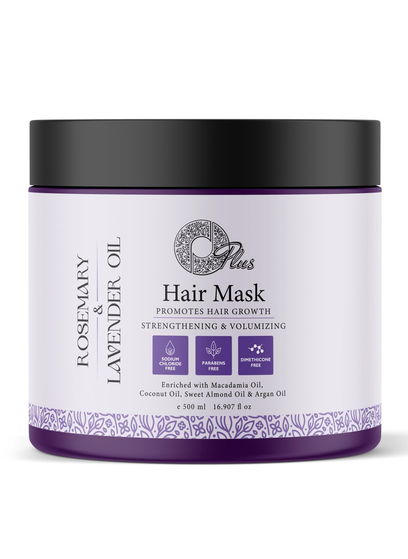 Oplus OPlus Natural Hair Thickening Mask with Rosemary and Lavender 500ml  - Image 1