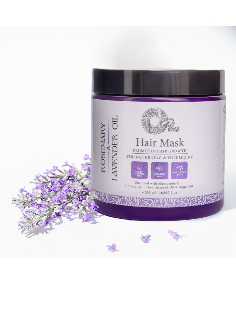 Oplus OPlus Natural Hair Thickening Mask with Rosemary and Lavender 500ml  - Image 5