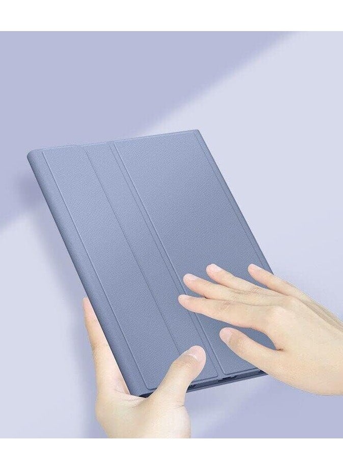 Keyboard Case Compatible with Honor MagicPad 2 12.3-inch Tablet, Detachable Wireless Keyboard Slim Leather Smart Cover with Mouse for Honor MagicPad 2