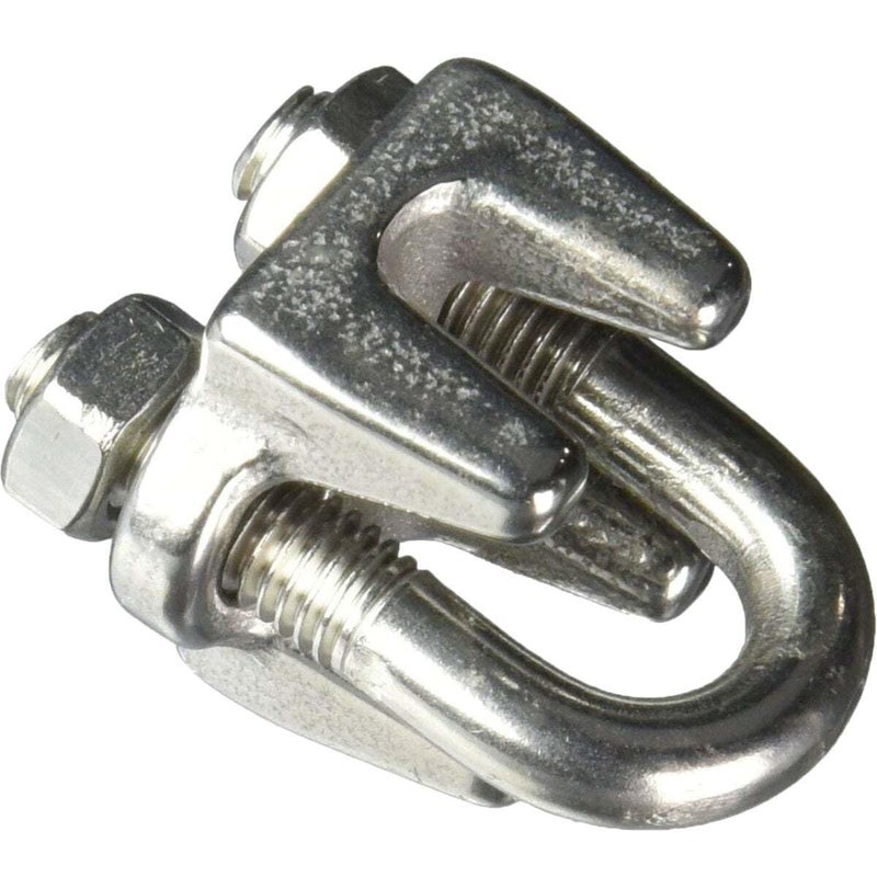 Campbell T7633003 3/16" Wire Rope Clip, Stainless Steel, Polished - Image 3