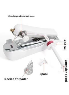 Household handheld portable manual mini micro sewing machine simple sewing machine pocket small tailor machine (manual sewing machine + 12 colors 10 yards small coil) - pzsku/Z1A9D2849506F8BB72091Z/45/_/1733987930/07e51a4c-adb4-445f-a470-3d86d241c8d2