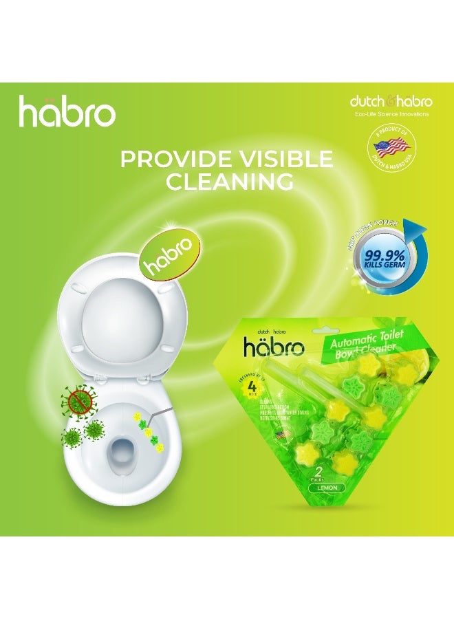 Dutch & Habro Habro Automatic Toilet Bowl Cleaner – Lemon - Image 3