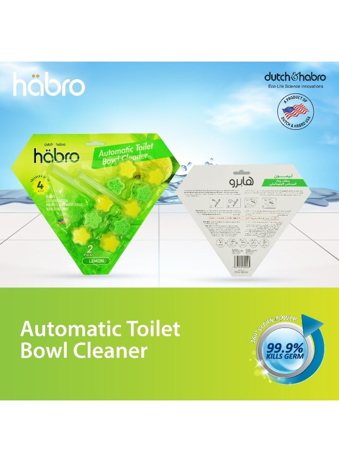 Dutch & Habro Habro Automatic Toilet Bowl Cleaner – Lemon - Image 5