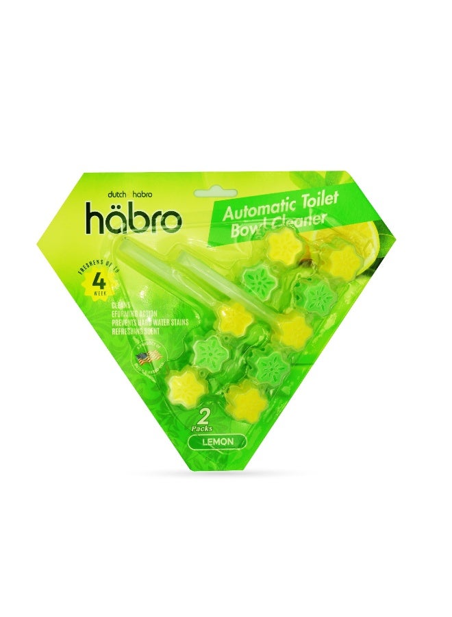 Dutch & Habro Habro Automatic Toilet Bowl Cleaner – Lemon - Image 1