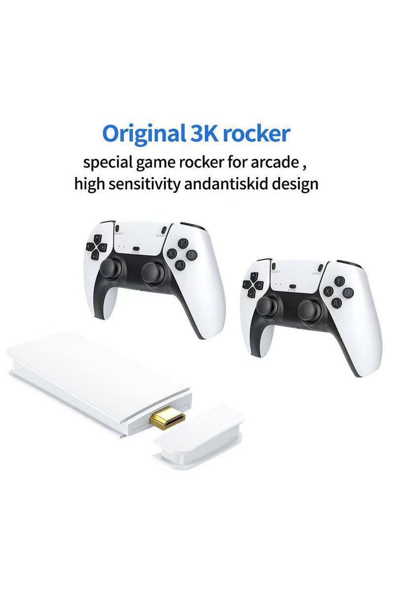 TNGames M15 Retro Dual Wireless Gaming Console 2.4G HDMI HD Handheld | 20,000+ Classic Games | 4K Ultra HD Output | Wireless Dual-Player | Portable Plug-and-Play - Image 5