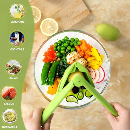 ToGeeKa Lemon Squeezer, Effortless Manual Flat Lime Juicer Squeezer, Hand Citrus Press, Folds Design For Saving Space Storage, Easy to Make Juice From Lemon, Lime, Cirtus, Orange, Fruits - Image 4