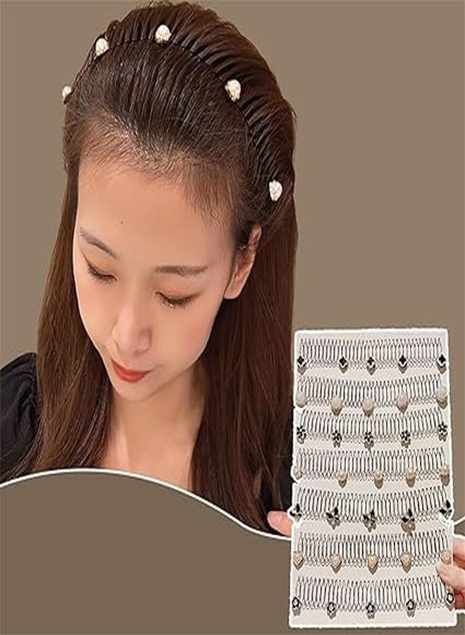 ZINZA Invisible Hair Clips for Women & Girls | Stretchable U Shape Pins, Finishing Fixer Comb Holder, Styling Tools & Accessories for Updo, Bun & Hair Decoration - Image 2