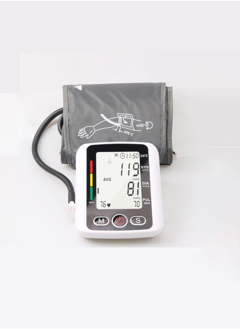 ULHYC Automatic Upper Arm Blood Pressure Monitor for Home Use with Irregular Heartbeat Detection Easy Measurements and Accurate Results blood pressure meter digital blood pressure monitor bp monitor  - Image 1