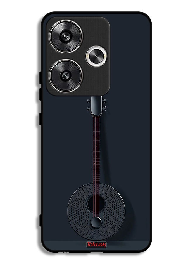 Tolwak Xiaomi Poco F6 5G Protective Case Cover Guitar - Image 1