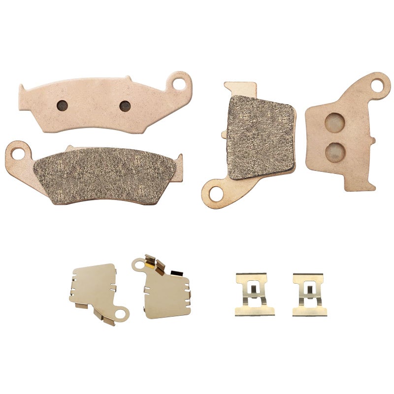 وسادات الفرامل الأمامية والخلفية المصنوعة من مادة سُنتَرَت لهوندا CRF450R CRF250R CR250 CR125 CRF450X CRF250X CRF450 CRF250 CR250R CR125R