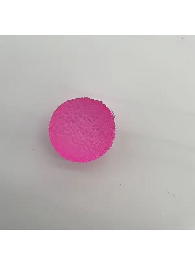 1.57 Inch Slow Rising Round Squishy Toy Mini Textured Design Palm Sized Pink Gadget - Image 5