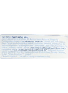 NATRACARE Natracare Organic Cotton Baby Wipes With Essential Oils of Chamomile, Apricot and Sweet Almond Oil  - Image 5