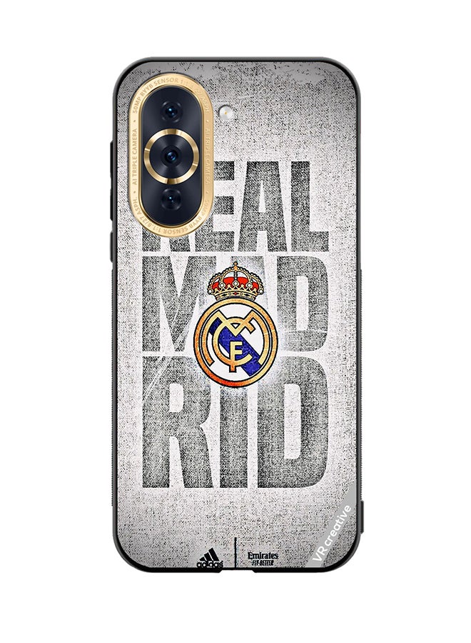 VR CREATIVE Protective Case Cover For Huawei Nova 10 Real Madrid Logo Design Multicolour - Image 1
