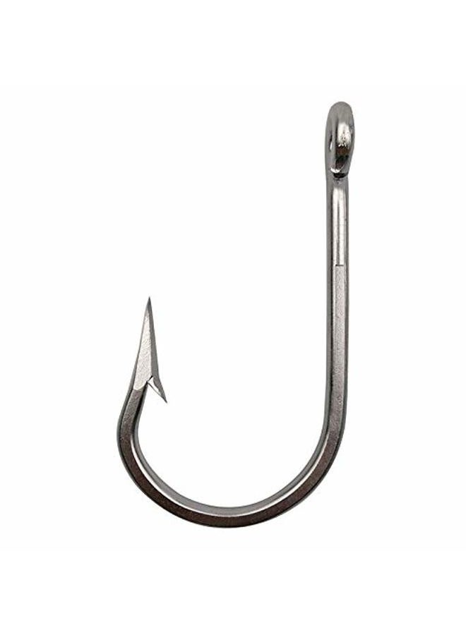 Shaddock Fishing Tuna Big Game Fishing Hooks - Stainless Steel Southern Fish Hooks Forged Ringed 10Pcs/Bag for Big Game Fishing 10PCS 6/0 - Image 1