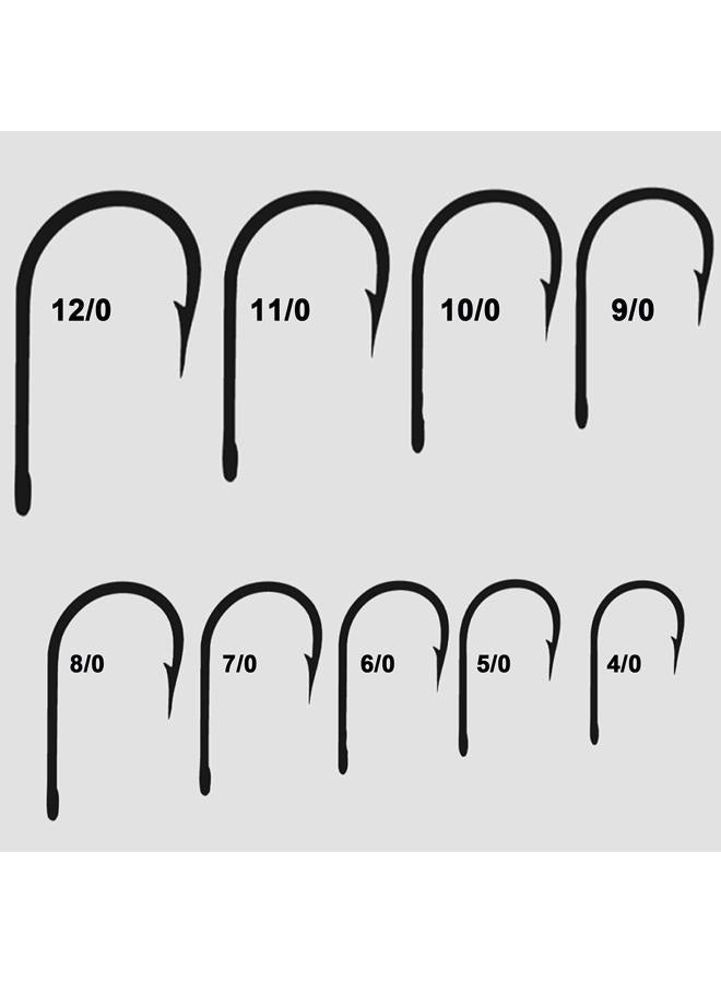 Shaddock Fishing Tuna Big Game Fishing Hooks - Stainless Steel Southern Fish Hooks Forged Ringed 10Pcs/Bag for Big Game Fishing 10PCS 6/0 - Image 5