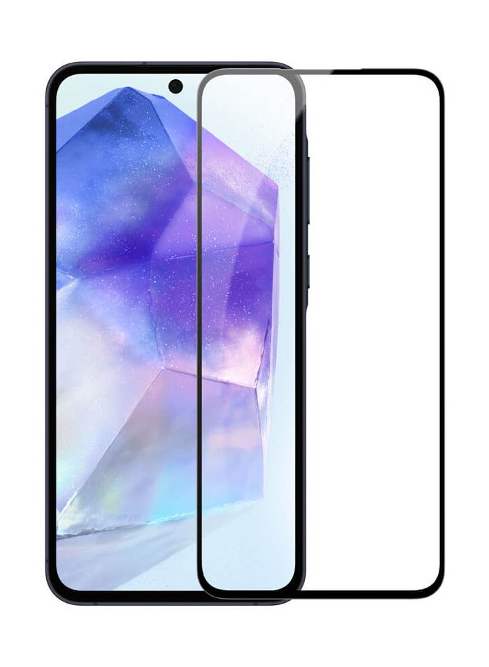 Nillkin CP+ PRO Anti-Explosion Glass Screen Protector, 0.33mm, 2.5D Designed For Samsung Galaxy A55 - Black - Image 1