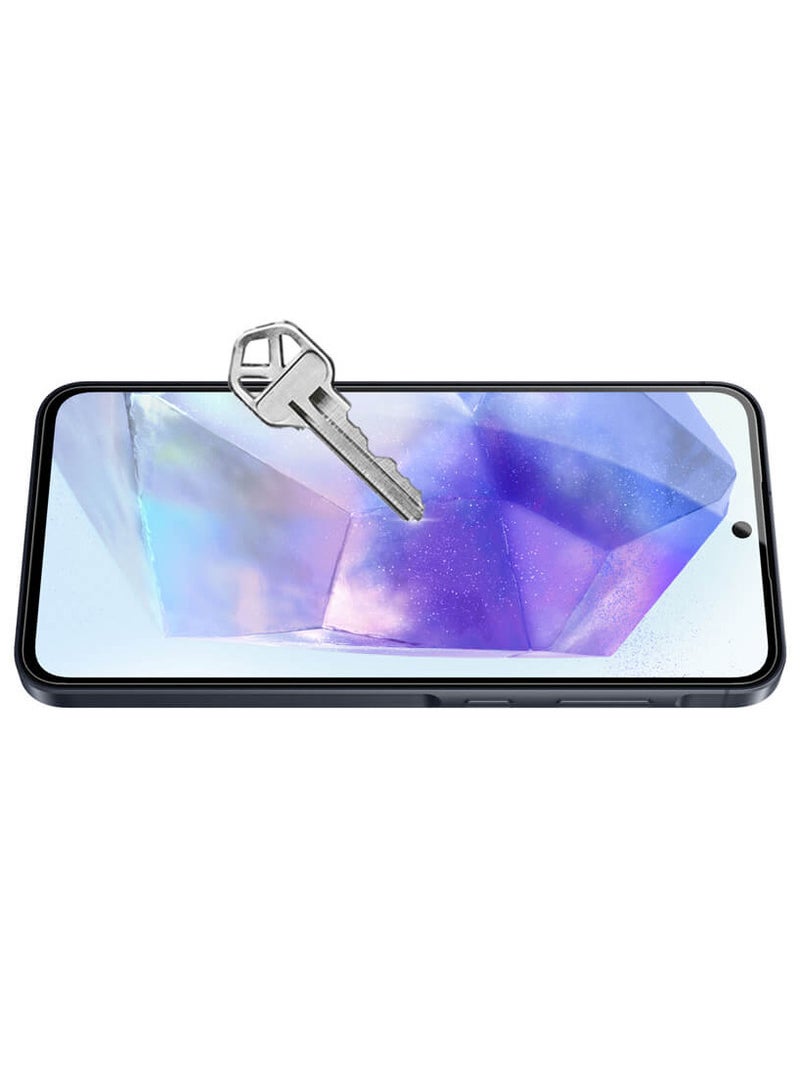 Nillkin CP+ PRO Anti-Explosion Glass Screen Protector, 0.33mm, 2.5D Designed For Samsung Galaxy A55 - Black - Image 5