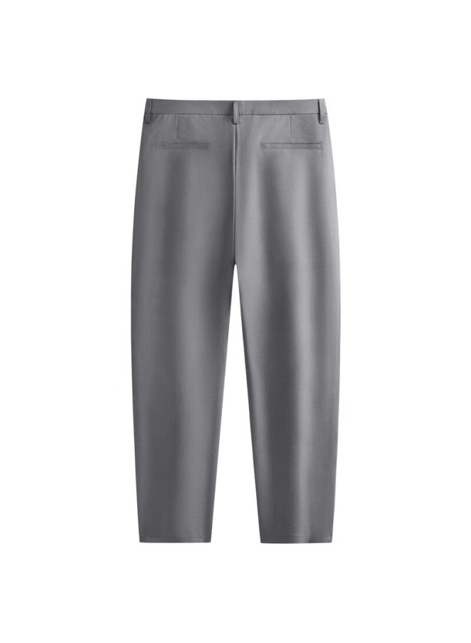 Dancing Wolves [cool Sensory Solona] Triple-protection Men's Casual Pants, Waterproof And Oil-resistant Outdoor Casual Pants, 009 Blue-gray, Size 33