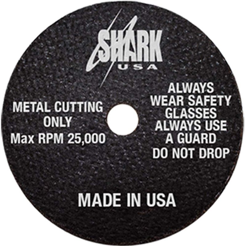 Shark Industries 12700 CutOff Wheels 3X132X38 10 Pk 54 Grit Old 2610
