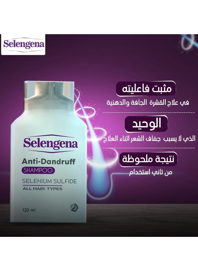 Selengena - Selengena Anti- Dandruff Shampoo 120 ML - Image 1