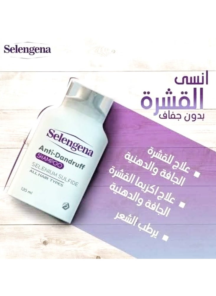 Selengena - Selengena Anti- Dandruff Shampoo 120 ML - Image 1