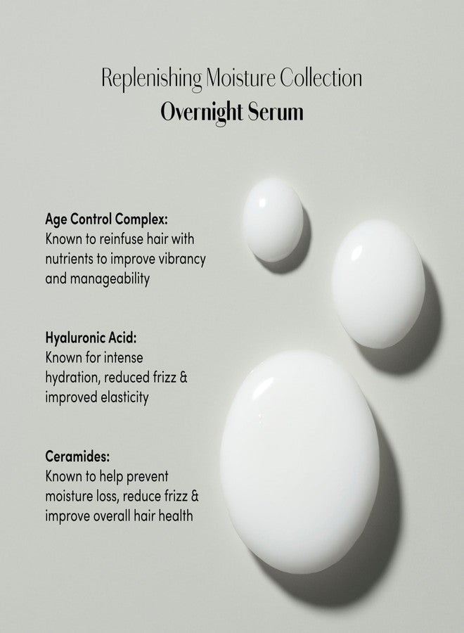 Alterna Caviar Anti-Aging Replenishing Moisture Overnight Serum 3.4oz | Leave In Hair Treatments for Dry, Damaged Hair |Nourishes, Restores with Humidity & Heat Protection - Image 3