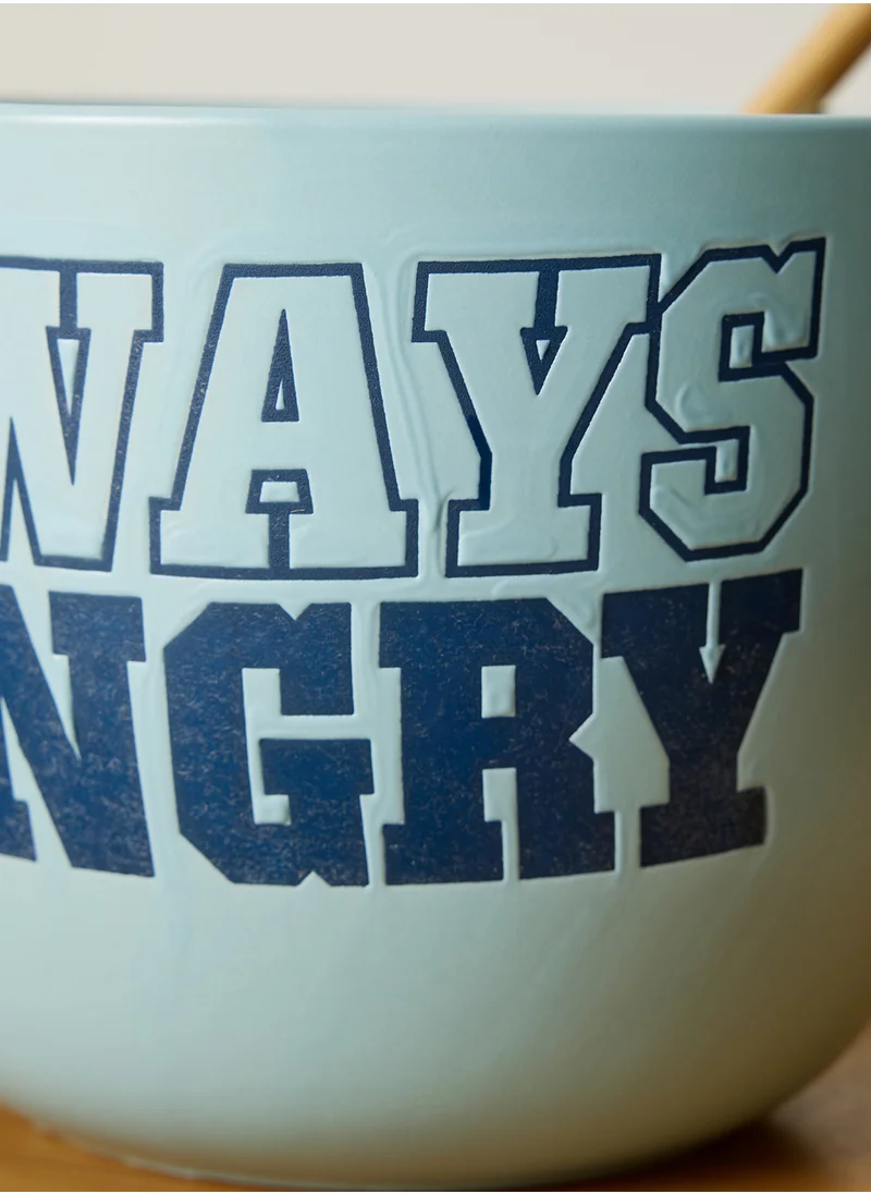 Typo Space Feed Me Bowl Always Hungry 2.0