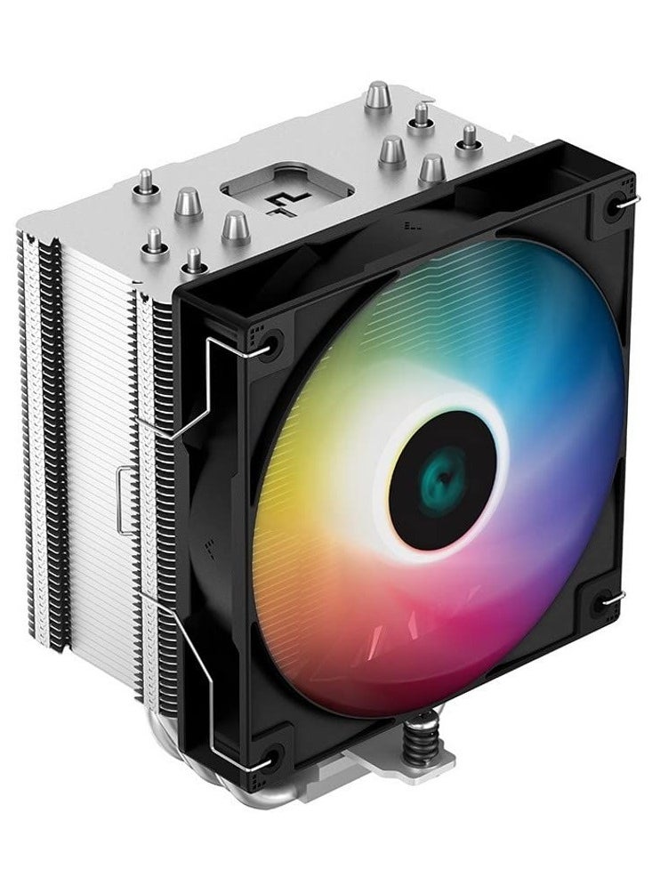 DEEPCOOL - Deepcool AG500 ARGB Compact Single Tower CPU Cooler - Black | Support Intel- LGA1700/1200/1151/1150/1155 & AMD- AM5/AM4 - R-AG500-BKANMN-G - Image 1