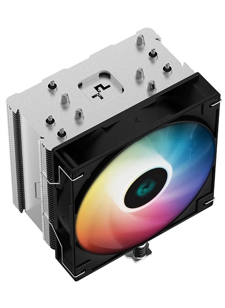 DEEPCOOL - Deepcool AG500 ARGB Compact Single Tower CPU Cooler - Black | Support Intel- LGA1700/1200/1151/1150/1155 & AMD- AM5/AM4 - R-AG500-BKANMN-G - Image 1