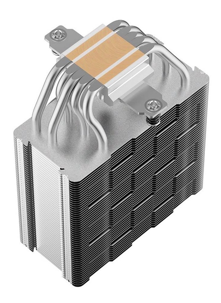 DEEPCOOL - Deepcool AG500 ARGB Compact Single Tower CPU Cooler - Black | Support Intel- LGA1700/1200/1151/1150/1155 & AMD- AM5/AM4 - R-AG500-BKANMN-G - Image 1