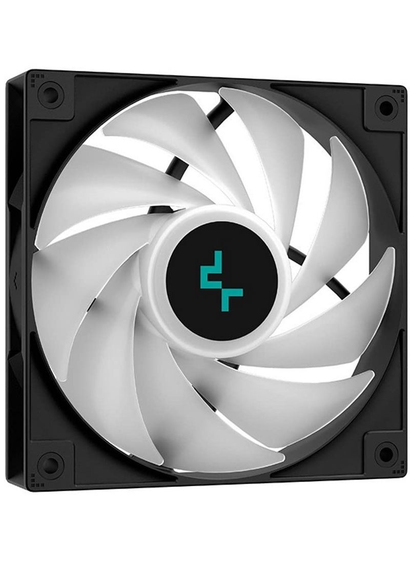 DEEPCOOL - Deepcool AG500 ARGB Compact Single Tower CPU Cooler - Black | Support Intel- LGA1700/1200/1151/1150/1155 & AMD- AM5/AM4 - R-AG500-BKANMN-G - Image 1